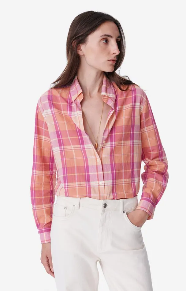 Vanessa Bruno Shirts and Tops Women Chemise Druyat Bois De Rose Fonce Vanessa Bruno Shirts and Tops Women Chemise Druyat Bois De Rose Fonce