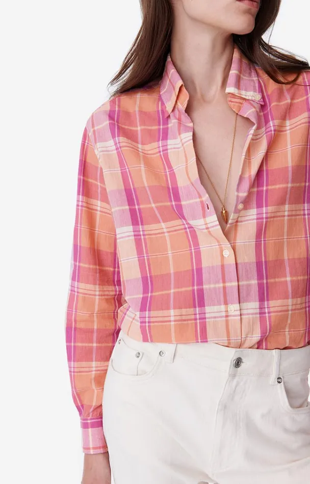 Vanessa Bruno Shirts and Tops Women Chemise Druyat Bois De Rose Fonce Vanessa Bruno Shirts and Tops Women Chemise Druyat Bois De Rose Fonce