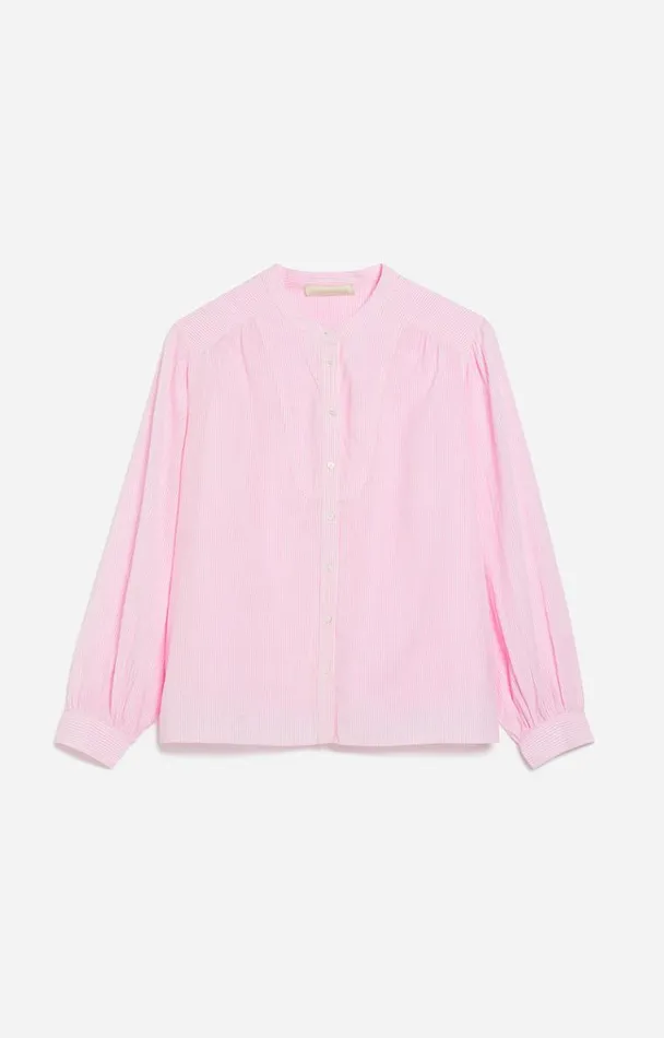 Vanessa Bruno Shirts and Tops Women Chouchou Shirt Rose Blanc Vanessa Bruno Shirts and Tops Women Chouchou Shirt Rose Blanc