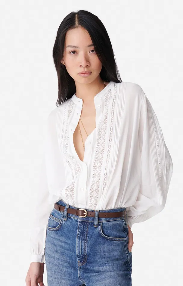 Vanessa Bruno Shirts and Tops Women Coco Blouse Blanc