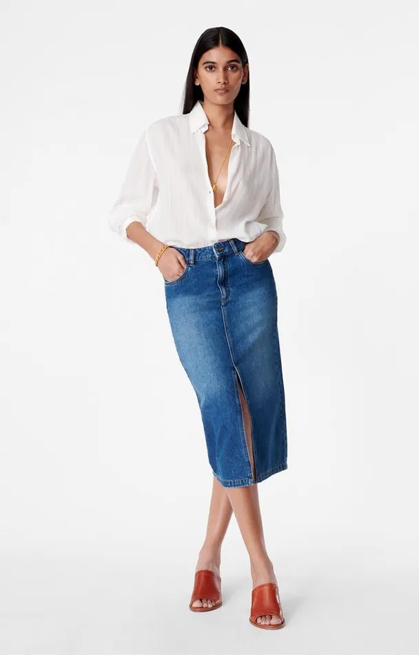Vanessa Bruno Shirts and Tops Women Druyat Shirt Blanc Vanessa Bruno Shirts and Tops Women Druyat Shirt Blanc