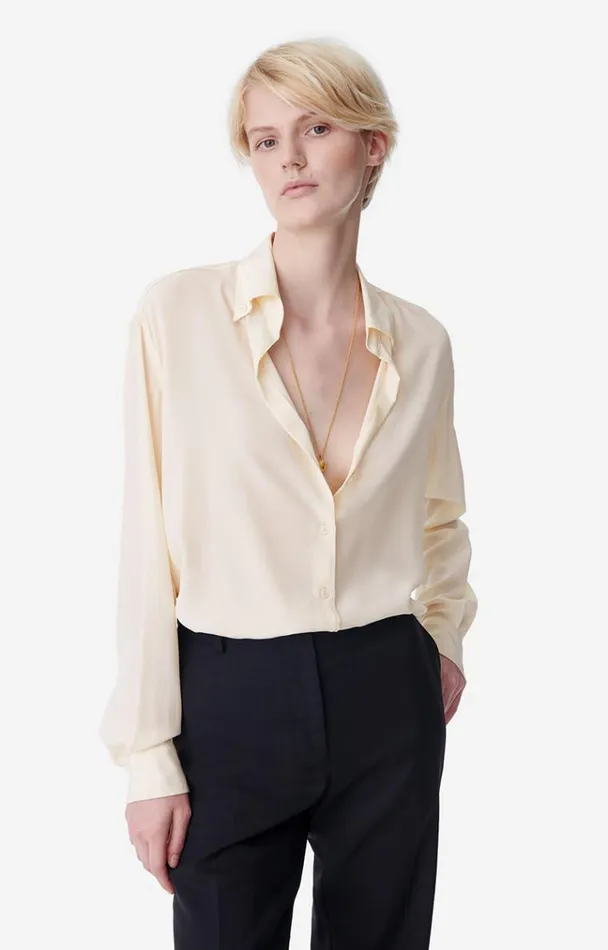 Vanessa Bruno Shirts and Tops Women Druyat Shirt Coquille