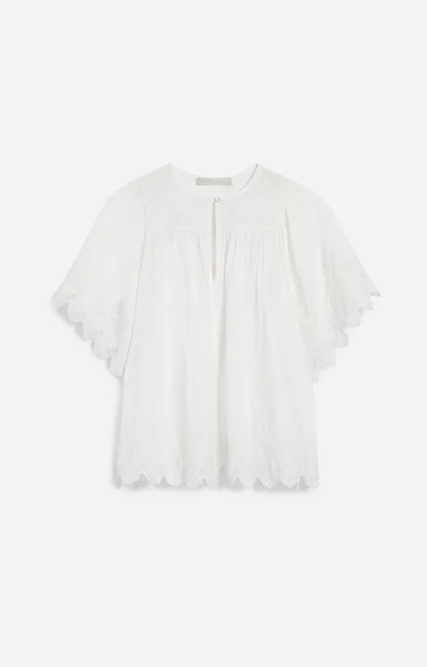Vanessa Bruno Shirts and Tops Women Glory Blouse Blanc Vanessa Bruno Shirts and Tops Women Glory Blouse Blanc