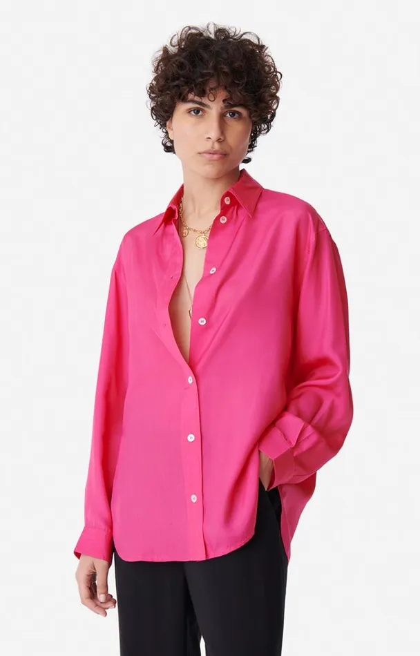 Vanessa Bruno Shirts and Tops Women Helianne Shirt Fushia