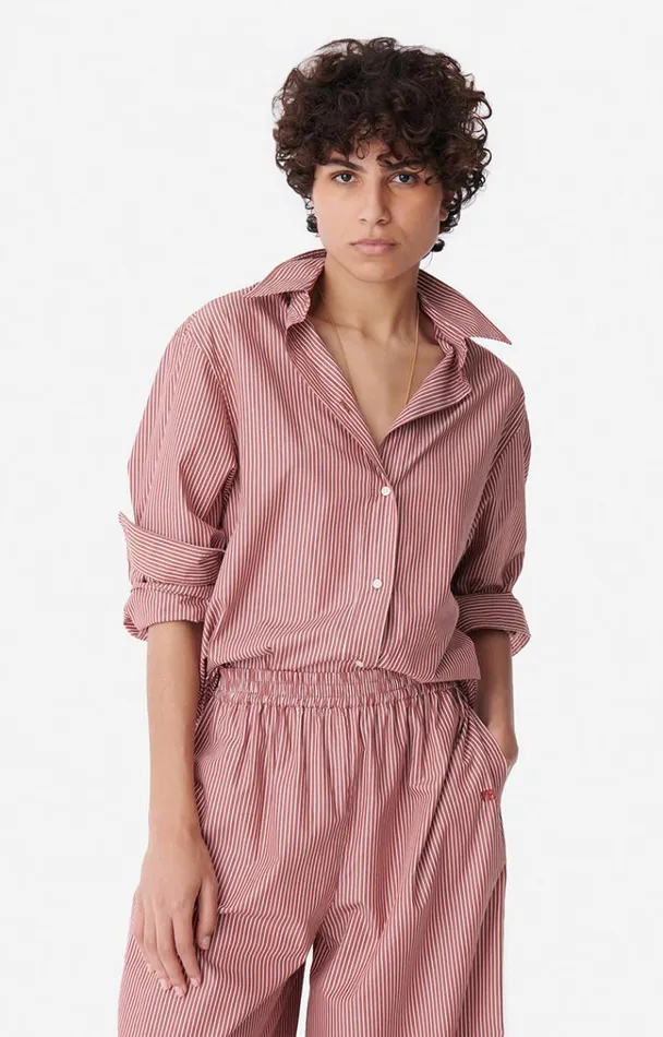 Vanessa Bruno Shirts and Tops Women Helianne Shirt Terracotta