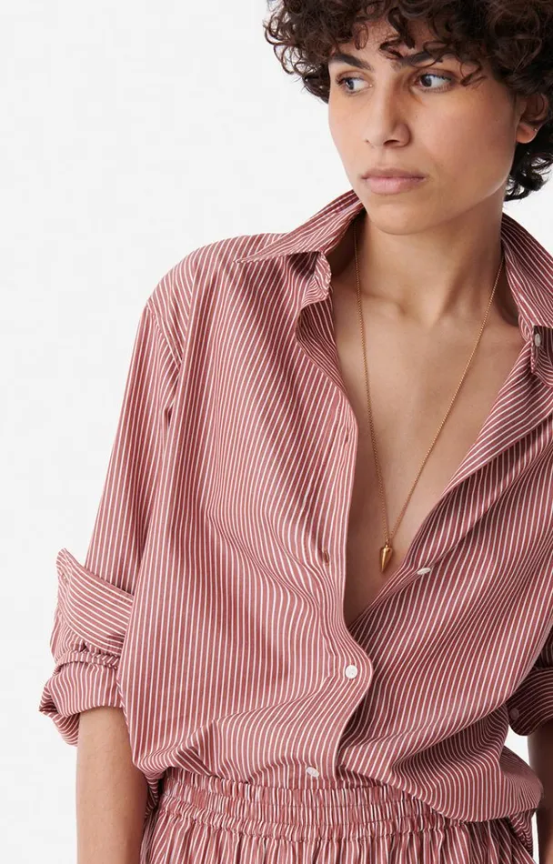 Vanessa Bruno Shirts and Tops Women Helianne Shirt Terracotta Vanessa Bruno Shirts and Tops Women Helianne Shirt Terracotta