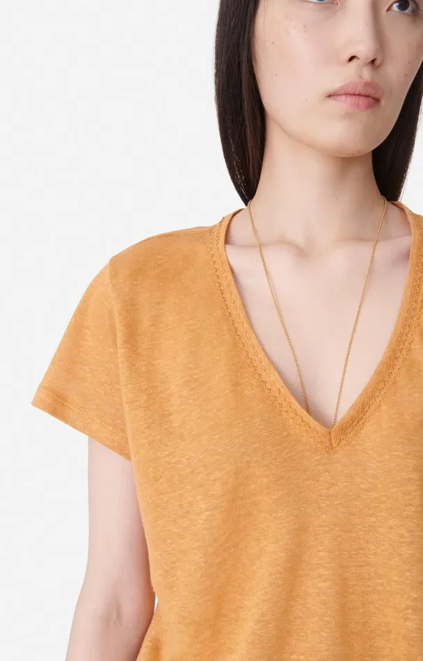 Vanessa Bruno Shirts and Tops Women Natalia TShirt Abricot