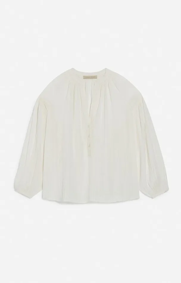 Vanessa Bruno Shirts and Tops Women Nipoa Blouse Blanc Vanessa Bruno Shirts and Tops Women Nipoa Blouse Blanc