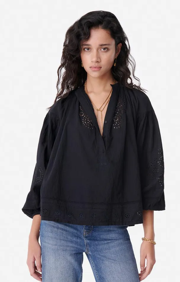 Vanessa Bruno Shirts and Tops Women Nipoa Blouse Noir