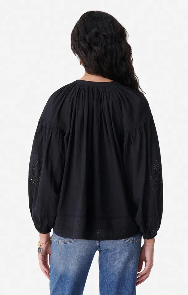 Vanessa Bruno Shirts and Tops Women Nipoa Blouse Noir Vanessa Bruno Shirts and Tops Women Nipoa Blouse Noir