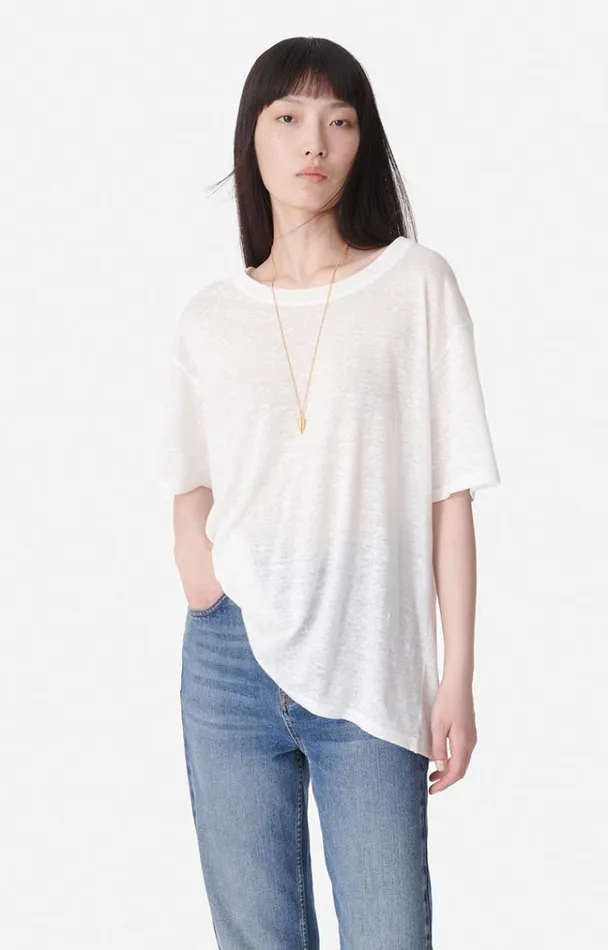 Vanessa Bruno Shirts and Tops Women Tasna TShirt Ecru