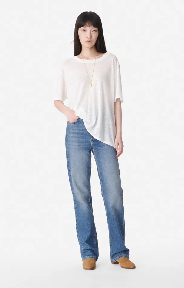 Vanessa Bruno Shirts and Tops Women Tasna TShirt Ecru