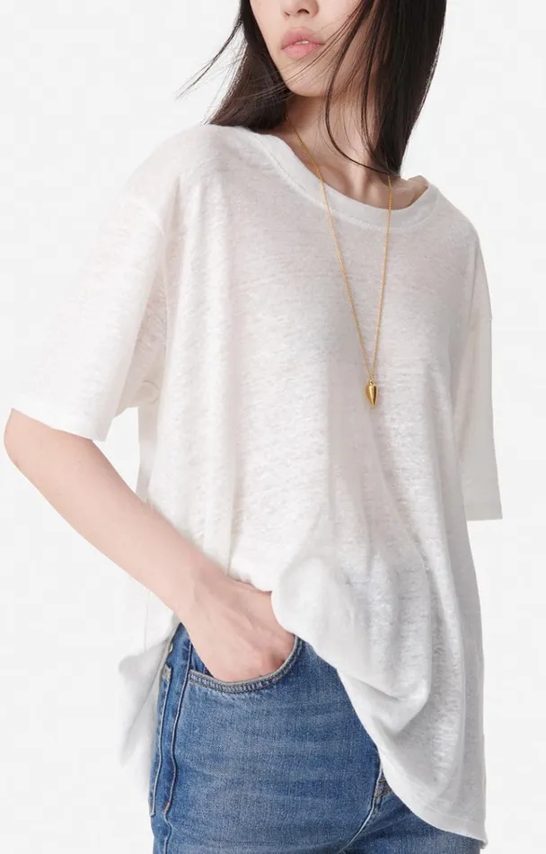 Vanessa Bruno Shirts and Tops Women Tasna TShirt Ecru