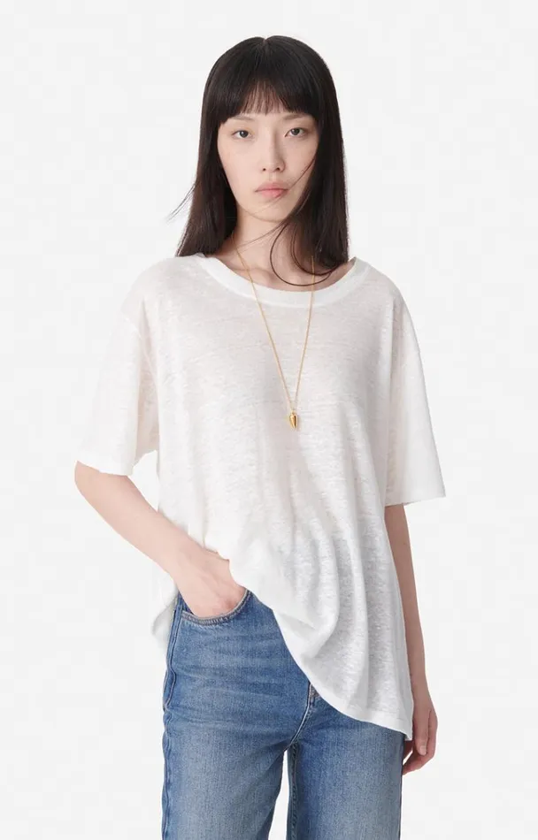 Vanessa Bruno Shirts and Tops Women Tasna TShirt Ecru