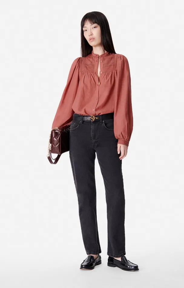 Vanessa Bruno Shirts and Tops Women Valdo Blouse Glaise Vanessa Bruno Shirts and Tops Women Valdo Blouse Glaise