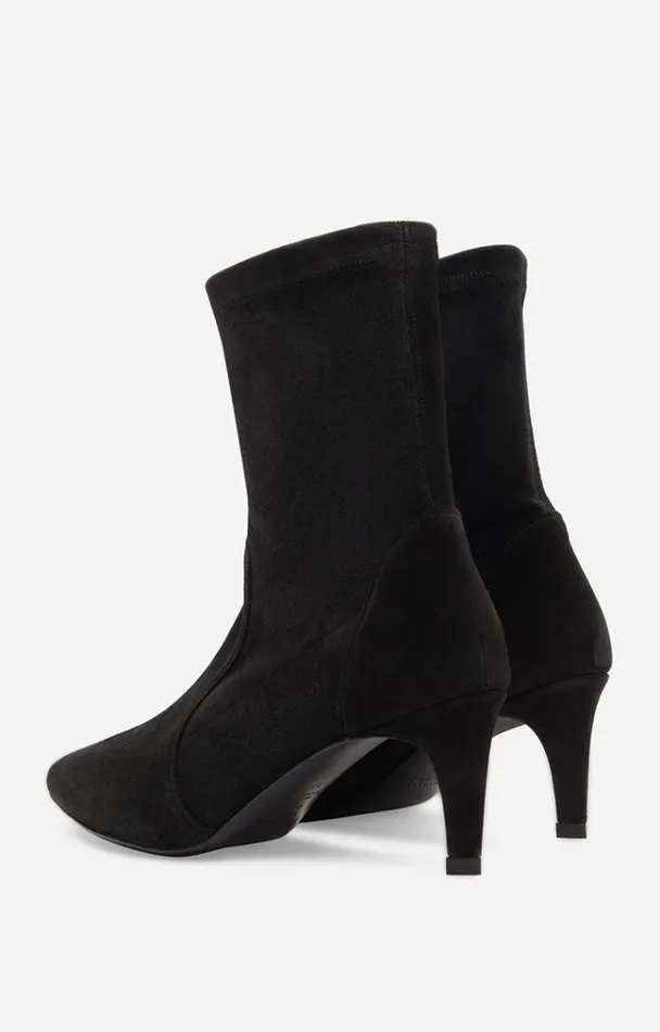 Vanessa Bruno Shoes Women Suede Leather Ankle Boots Noir Vanessa Bruno Shoes Women Suede Leather Ankle Boots Noir