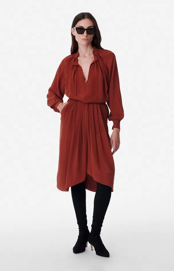 Vanessa Bruno Skirts and Shorts Women Beauty Skirt Terracotta
