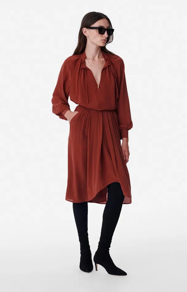 Vanessa Bruno Skirts and Shorts Women Beauty Skirt Terracotta