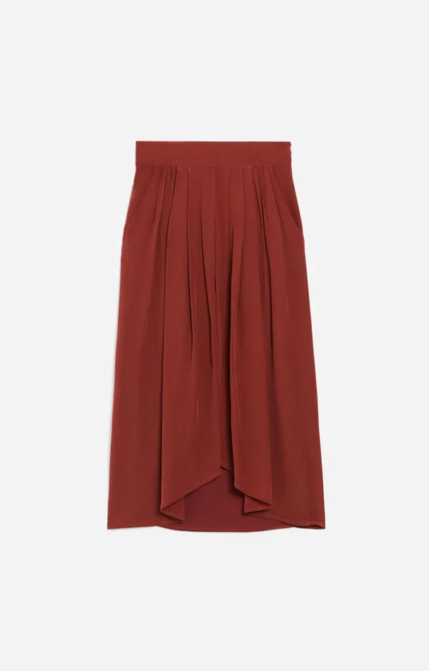 Vanessa Bruno Skirts and Shorts Women Beauty Skirt Terracotta