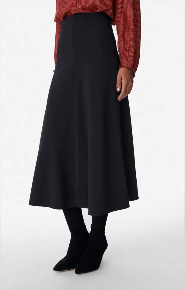 Vanessa Bruno Skirts and Shorts Women Boushra Skirt Noir Vanessa Bruno Skirts and Shorts Women Boushra Skirt Noir