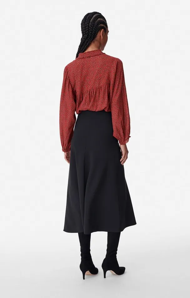 Vanessa Bruno Skirts and Shorts Women Boushra Skirt Noir Vanessa Bruno Skirts and Shorts Women Boushra Skirt Noir