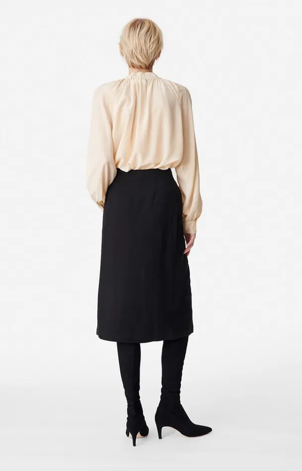 Vanessa Bruno Skirts and Shorts Women Vannie Skirt Noir Vanessa Bruno Skirts and Shorts Women Vannie Skirt Noir