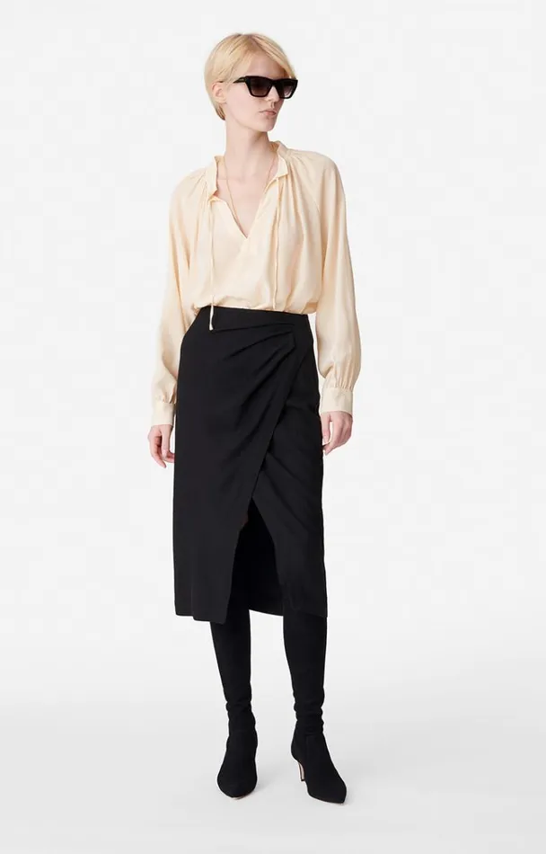 Vanessa Bruno Skirts and Shorts Women Vannie Skirt Noir Vanessa Bruno Skirts and Shorts Women Vannie Skirt Noir
