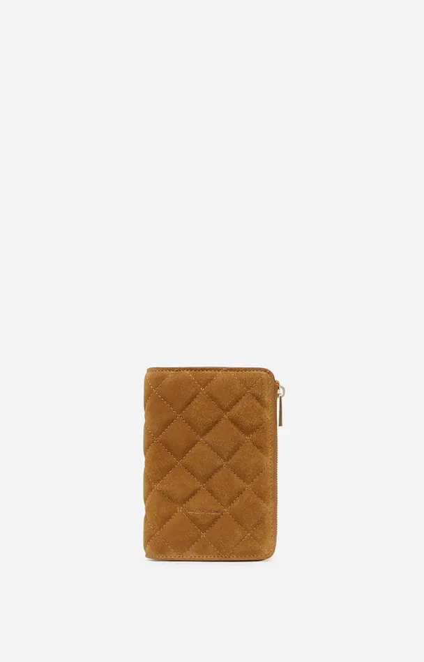 Vanessa Bruno Small Leather Goods Women Zipped Wallet Noisette