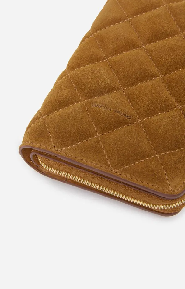 Vanessa Bruno Small Leather Goods Women Zipped Wallet Noisette Vanessa Bruno Small Leather Goods Women Zipped Wallet Noisette