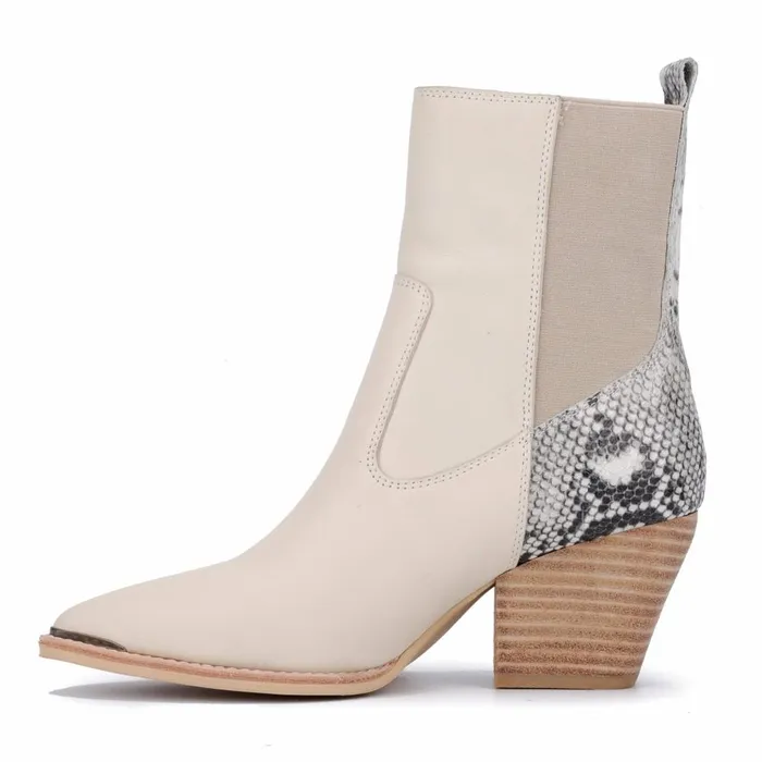 Vintage Havana Boots Booties Women Demarest 8211 Ice Ice