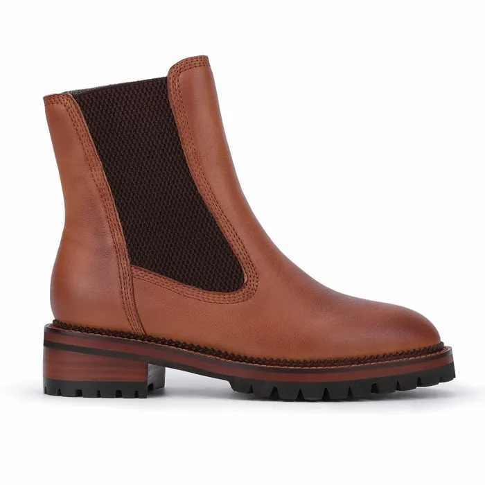 Vintage Havana Boots Booties Women Fairview 8211 Cognac Cognac
