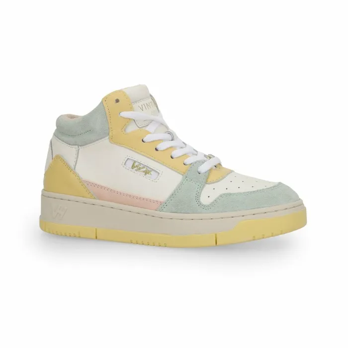 Vintage Havana High Tops Women CELESTE 2 8211 WHITE PALE YELLOW MINT White Pale Yellow Mint Vintage Havana High Tops Women CELESTE 2 8211 WHITE PALE YELLOW MINT White Pale Yellow Mint