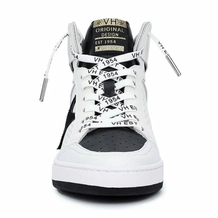 Vintage Havana High Tops Women Dream 8 Black White Multi With Inside Zipper Black White Multi Vintage Havana High Tops Women Dream 8 Black White Multi With Inside Zipper Black White Multi