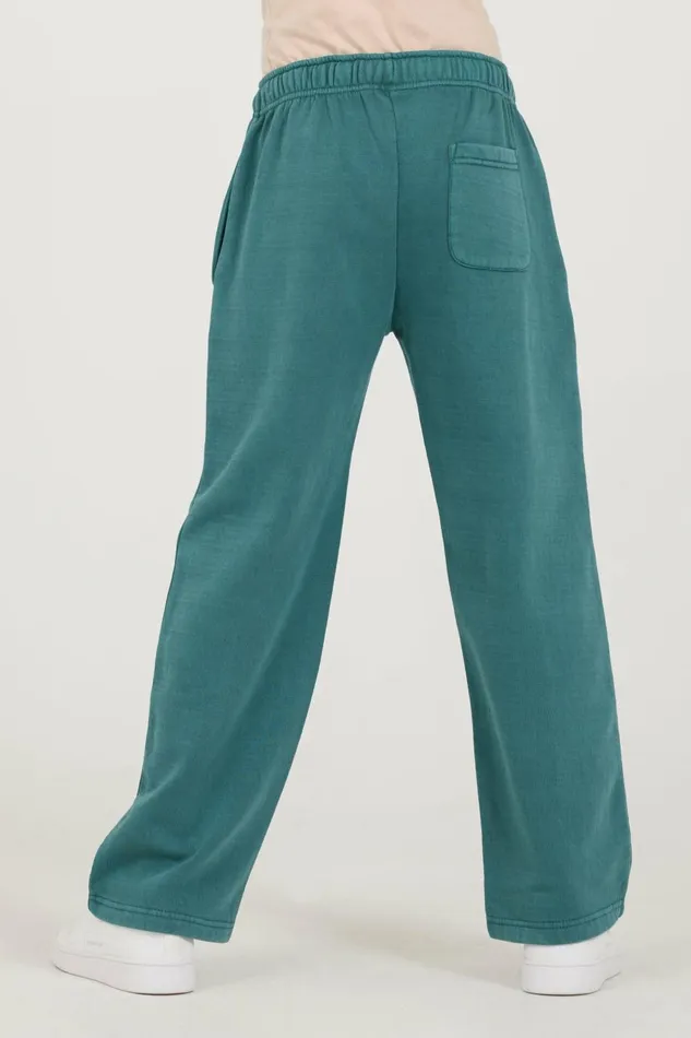 Vintage Havana Kids Bottoms Women Kids Teal Pintuck Wide Leg Pants Teal
