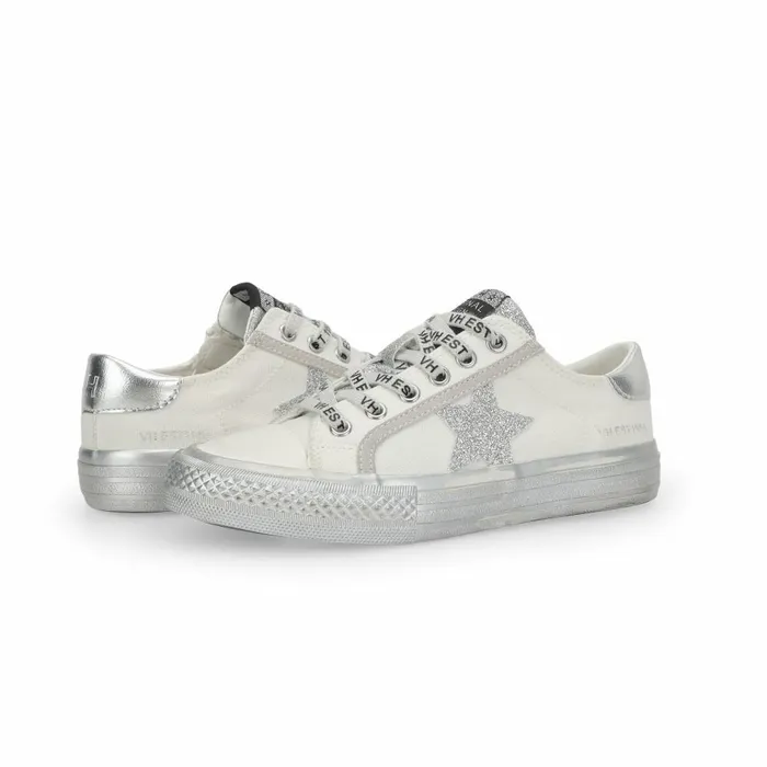 Vintage Havana Kids Sneakers Women KIDS ALIVE 8211 WHITE White Vintage Havana Kids Sneakers Women KIDS ALIVE 8211 WHITE White