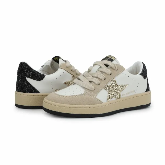Vintage Havana Kids Sneakers Women KIDS ARIELLA 8211 WHITE TAUPE GLITTER White Taupe Glitter Vintage Havana Kids Sneakers Women KIDS ARIELLA 8211 WHITE TAUPE GLITTER White Taupe Glitter