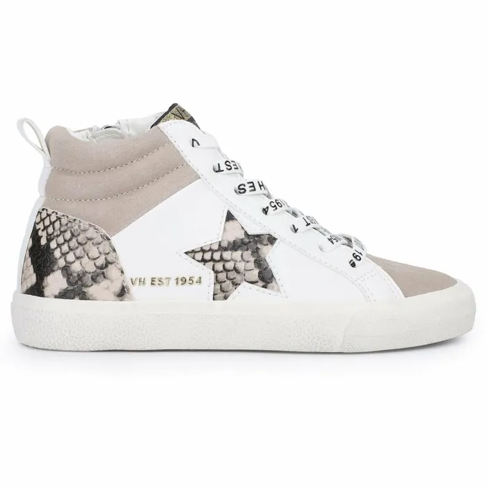 Vintage Havana Kids Sneakers Women KIDS CAPRI 8211 WHITE TAUPE SNAKE MULTI White Taupe Snake Multi