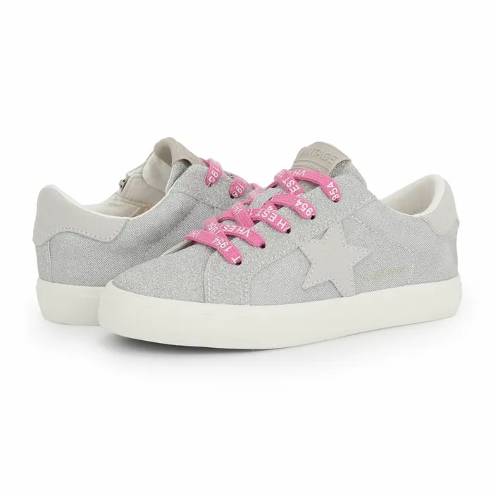 Vintage Havana Kids Sneakers Women KIDS HENRIETTE 8211 SILVER CHECKERED MULTI Silver Checkered Multi