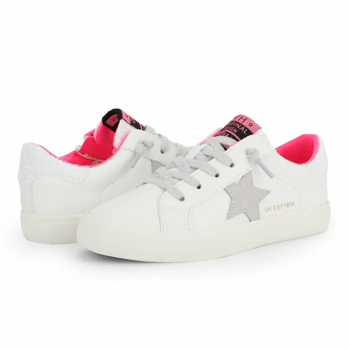 Vintage Havana Kids Sneakers Women KIDS HENRIETTE 8211 WHITE PINK SPLASH White Pink Splash