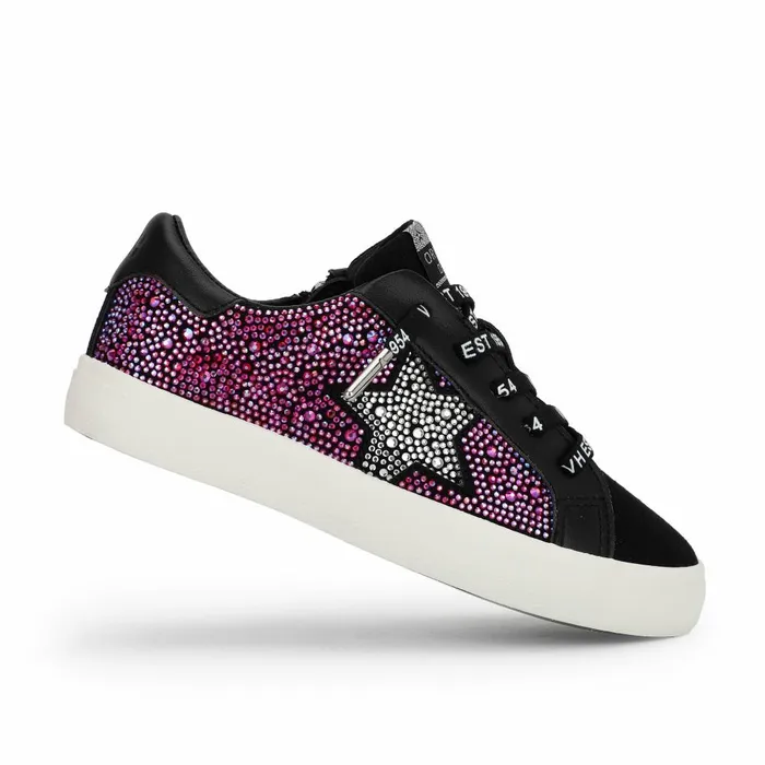 Vintage Havana Kids Sneakers Women KIDS HENRIETTE 8211 WILD BLACK Wild Black