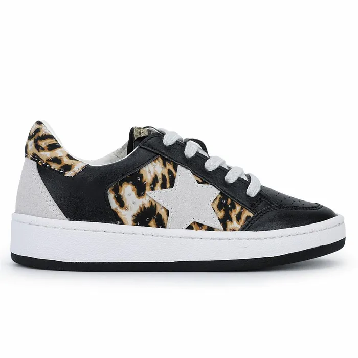 Vintage Havana Kids Sneakers Women KIDS JENESSE 8211 BLACK CHEETAH Black Cheetah