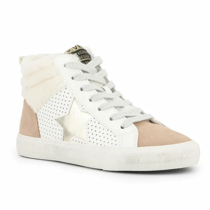 Vintage Havana Kids Sneakers Women KIDS LANA 8211 WHITE CAMEL White Camel
