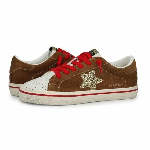 Vintage Havana Low Tops Women FLAIR 14 8211 TAN MULTI Tan Multi
