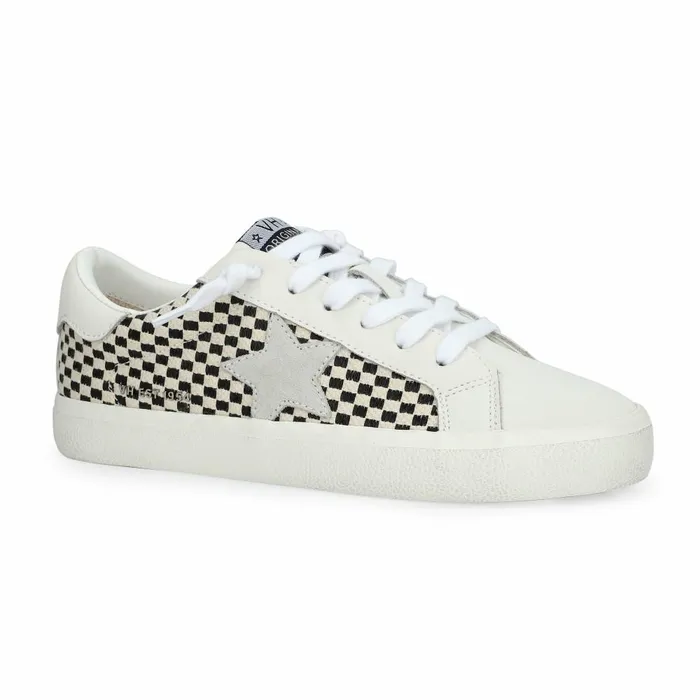 Vintage Havana Low Tops Women FLAIR 40 8211 BLACKWHITE NATURAL CHECKERED Blackwhite Natural Checkered Vintage Havana Low Tops Women FLAIR 40 8211 BLACKWHITE NATURAL CHECKERED Blackwhite Natural Checkered