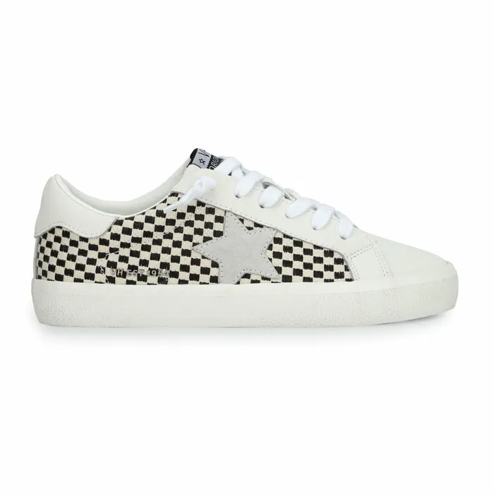 Vintage Havana Low Tops Women FLAIR 40 8211 BLACKWHITE NATURAL CHECKERED Blackwhite Natural Checkered Vintage Havana Low Tops Women FLAIR 40 8211 BLACKWHITE NATURAL CHECKERED Blackwhite Natural Checkered