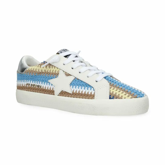 Vintage Havana Low Tops Women FLAIR 46 8211 BLUEBROWN CROCHET MULTI Bluebrown Crochet Multi Vintage Havana Low Tops Women FLAIR 46 8211 BLUEBROWN CROCHET MULTI Bluebrown Crochet Multi