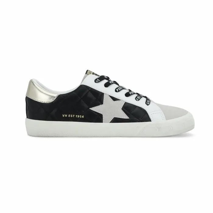 Vintage Havana Low Tops Women GRANDE 8211 BLACK GREY QUILTED Black Grey Quilted Vintage Havana Low Tops Women GRANDE 8211 BLACK GREY QUILTED Black Grey Quilted