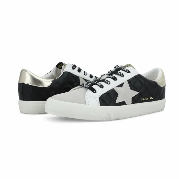 Vintage Havana Low Tops Women GRANDE 8211 BLACK GREY QUILTED Black Grey Quilted Vintage Havana Low Tops Women GRANDE 8211 BLACK GREY QUILTED Black Grey Quilted