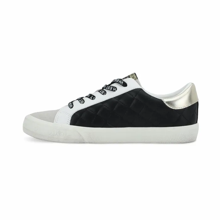 Vintage Havana Low Tops Women GRANDE 8211 BLACK GREY QUILTED Black Grey Quilted Vintage Havana Low Tops Women GRANDE 8211 BLACK GREY QUILTED Black Grey Quilted