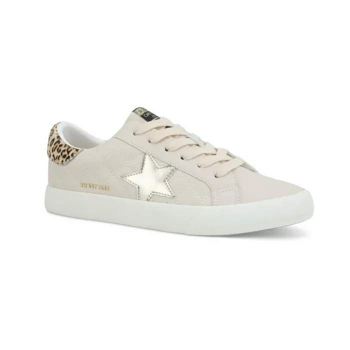 Vintage Havana Low Tops Women GRANDE 8211 NUDE QUILTED Nude Quilted